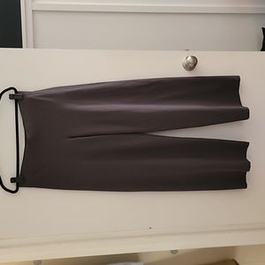 Eileen Fisher Gray Wide Leg Pants Trousers Size Medium P0547M